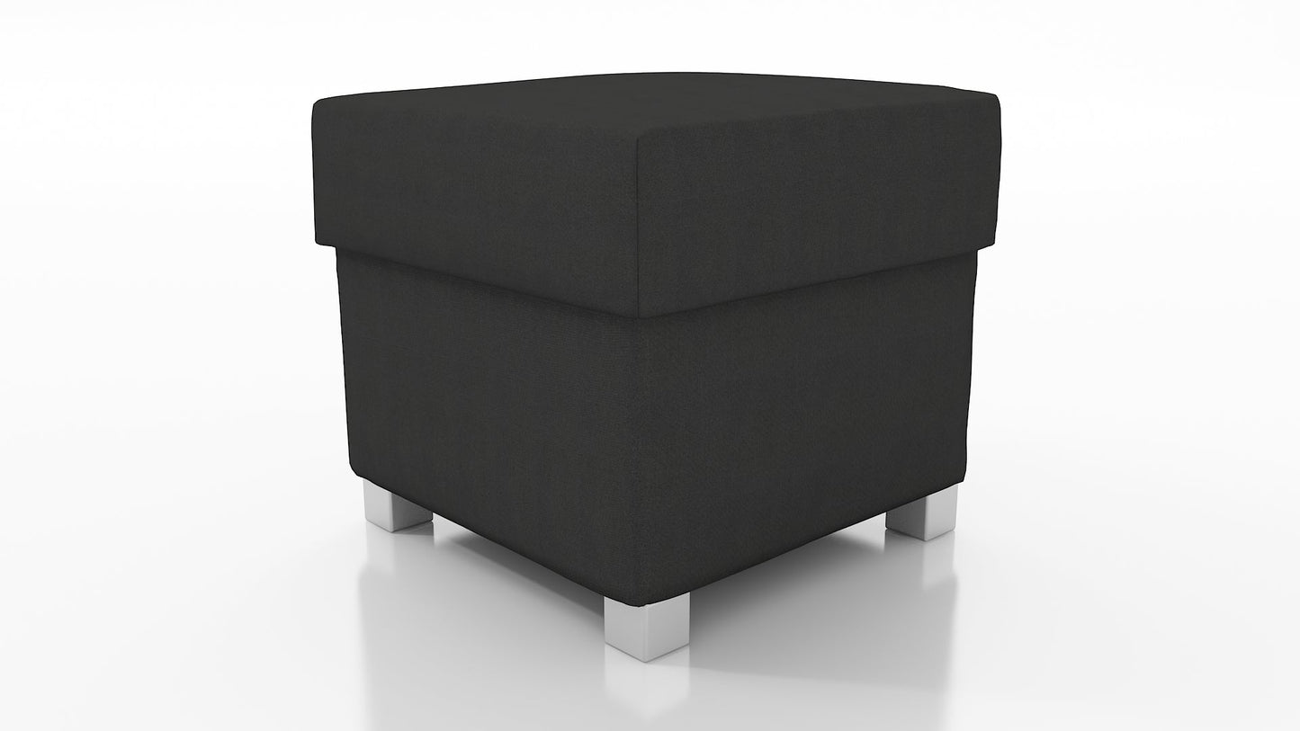 STOOL BOSS WITH STORAGE 41X41CM CHOICE OF 8 COLORS