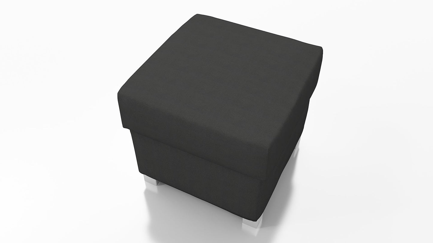 STOOL BOSS WITH STORAGE 41X41CM CHOICE OF 8 COLORS