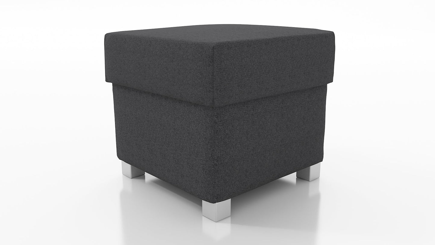 STOOL BOSS WITH STORAGE 41X41CM CHOICE OF 8 COLORS