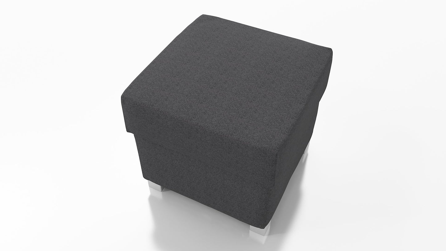 STOOL BOSS WITH STORAGE 41X41CM CHOICE OF 8 COLORS