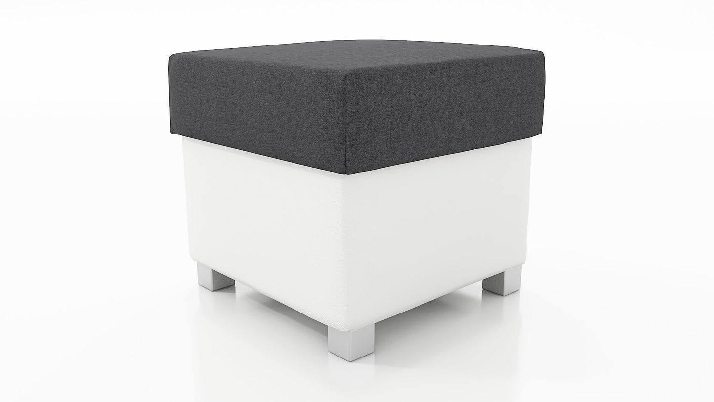STOOL BOSS WITH STORAGE 41X41CM CHOICE OF 8 COLORS