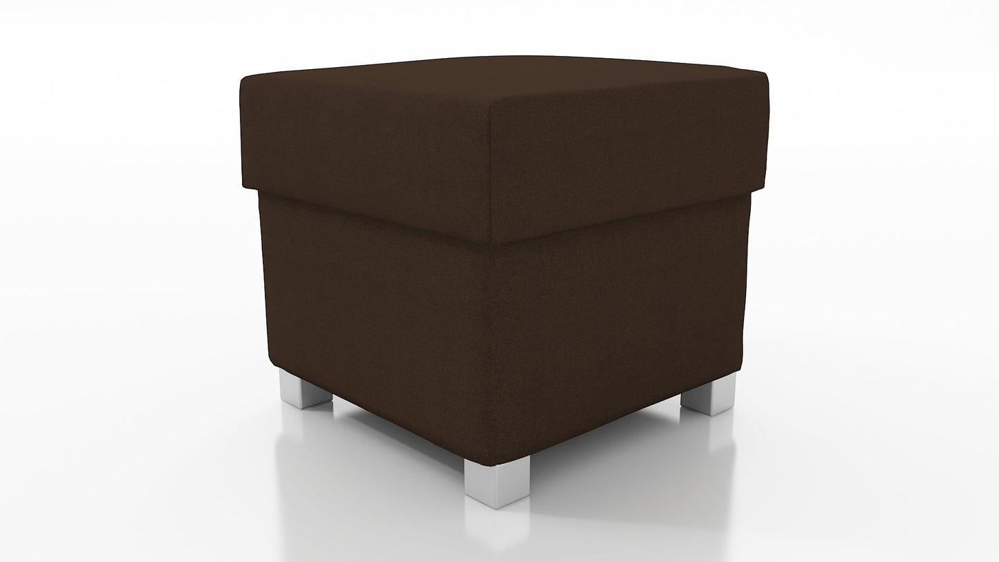 STOOL BOSS WITH STORAGE 41X41CM CHOICE OF 8 COLORS