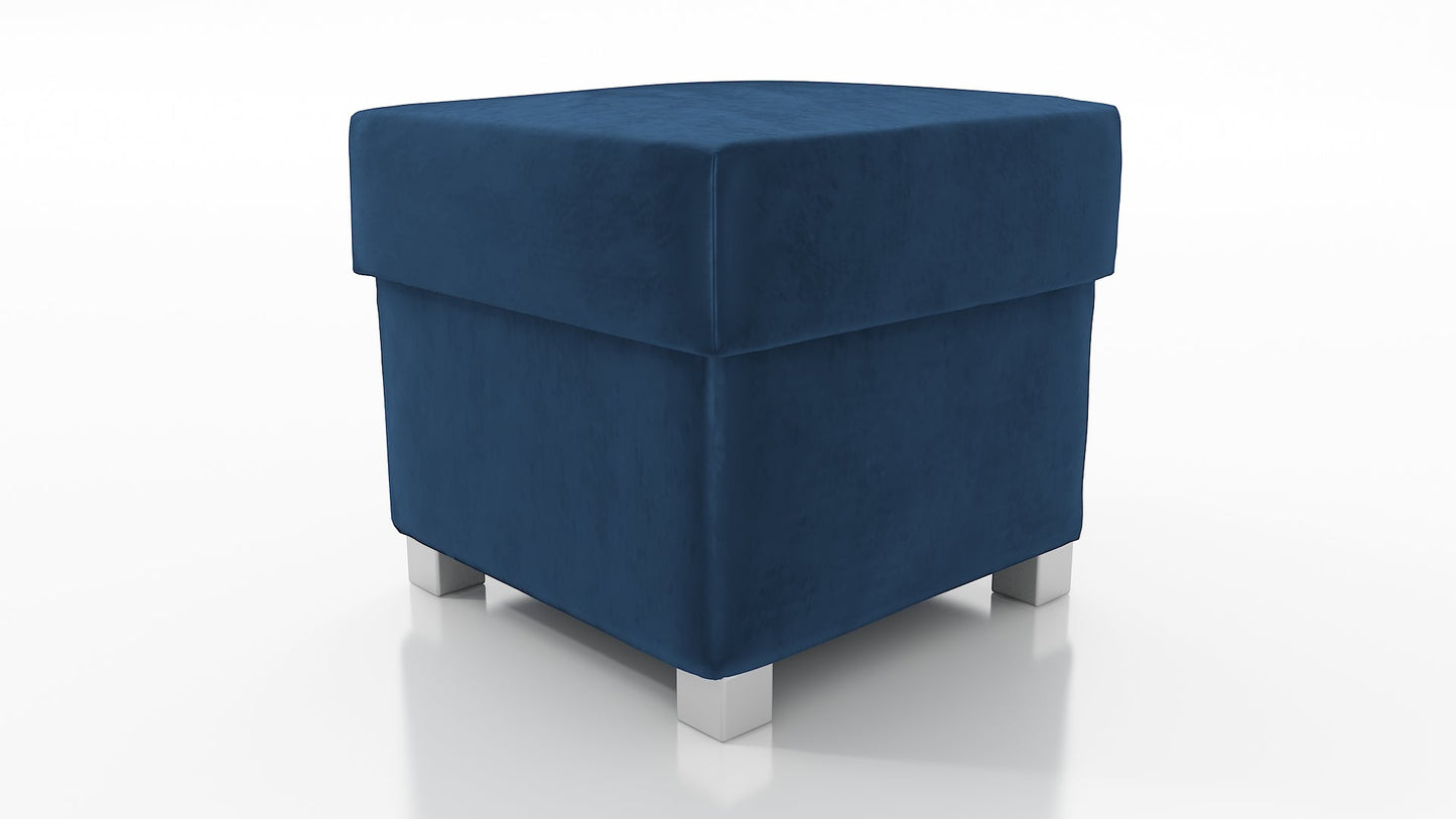 STOOL BOSS WITH STORAGE 41X41CM CHOICE OF 8 COLORS
