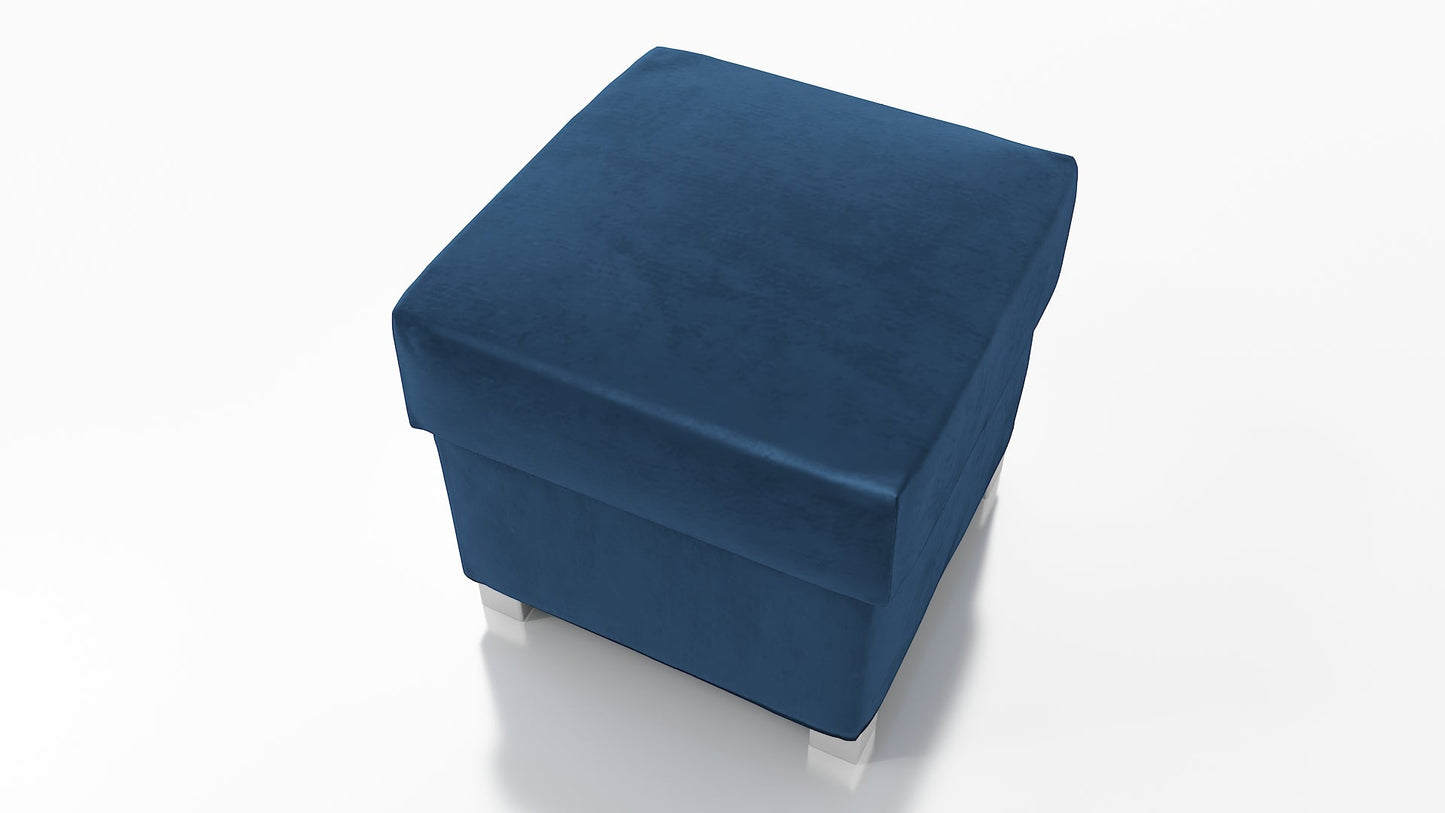 STOOL BOSS WITH STORAGE 41X41CM CHOICE OF 8 COLORS