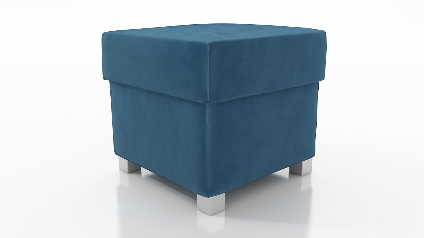 STOOL BOSS WITH STORAGE 41X41CM CHOICE OF 8 COLORS