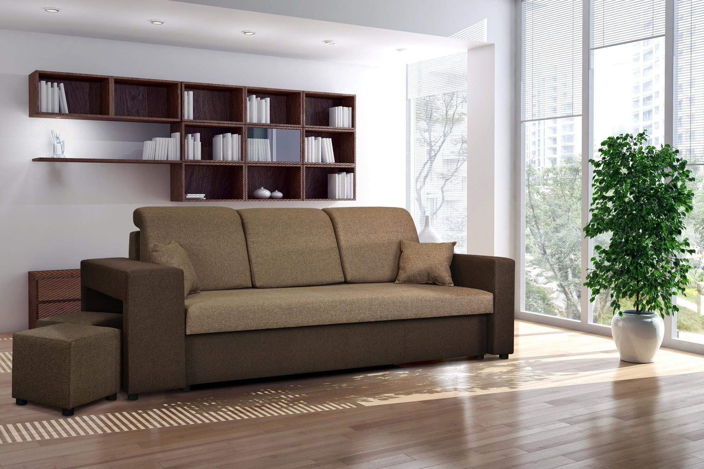 SOFA BED BALI 236CM / BONELL SPRINGS + FOAM