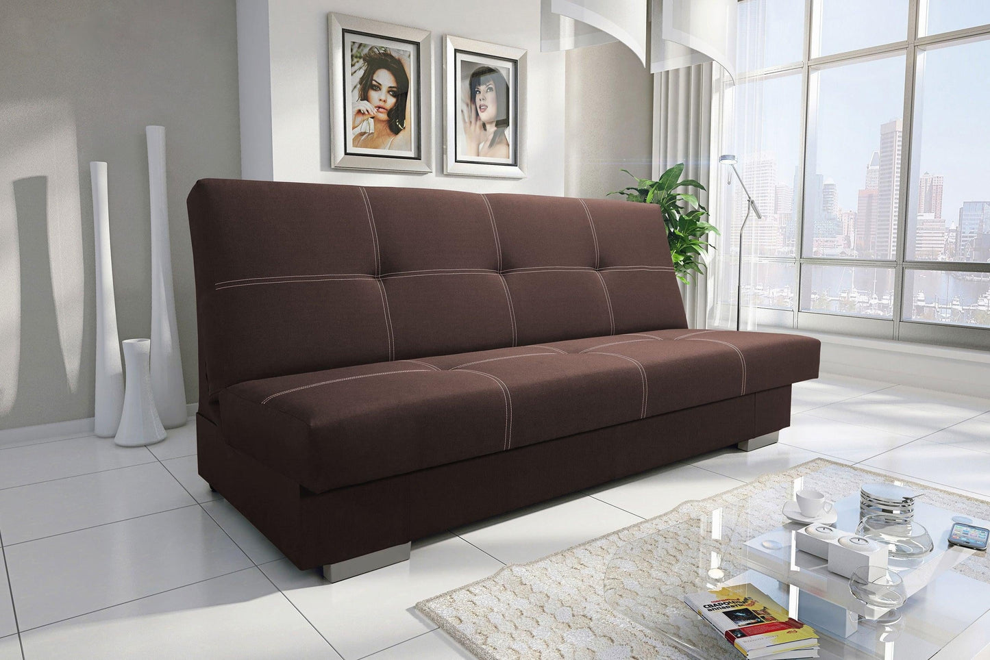 SOFA BED AXEL 195CM / SPRINGS + FOAM