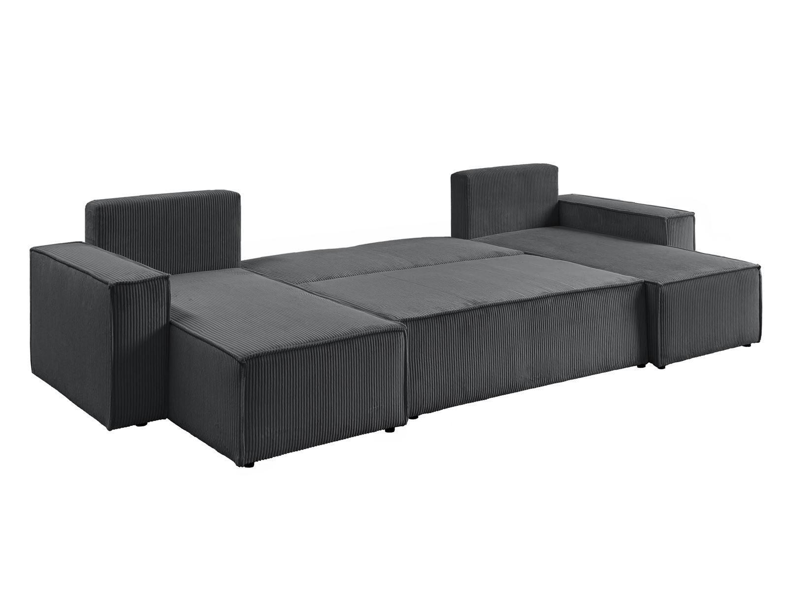 CORNER SOFA BED BERGAMO U 315CM SPRINGS + FOAM