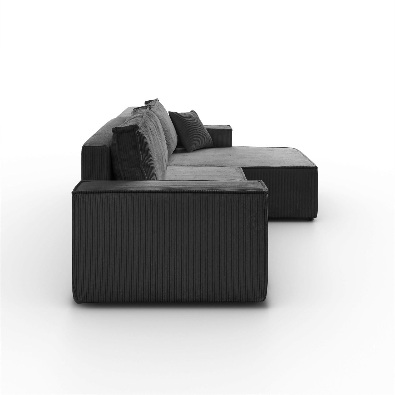 CORNER SOFA BED BERGAMO XL 277CM SPRINGS + FOAM
