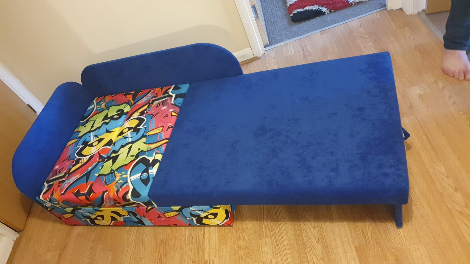 UNIVERSAL CORNER SOFA BED KUBUS CUBE Children room CHOICE OF COLORS