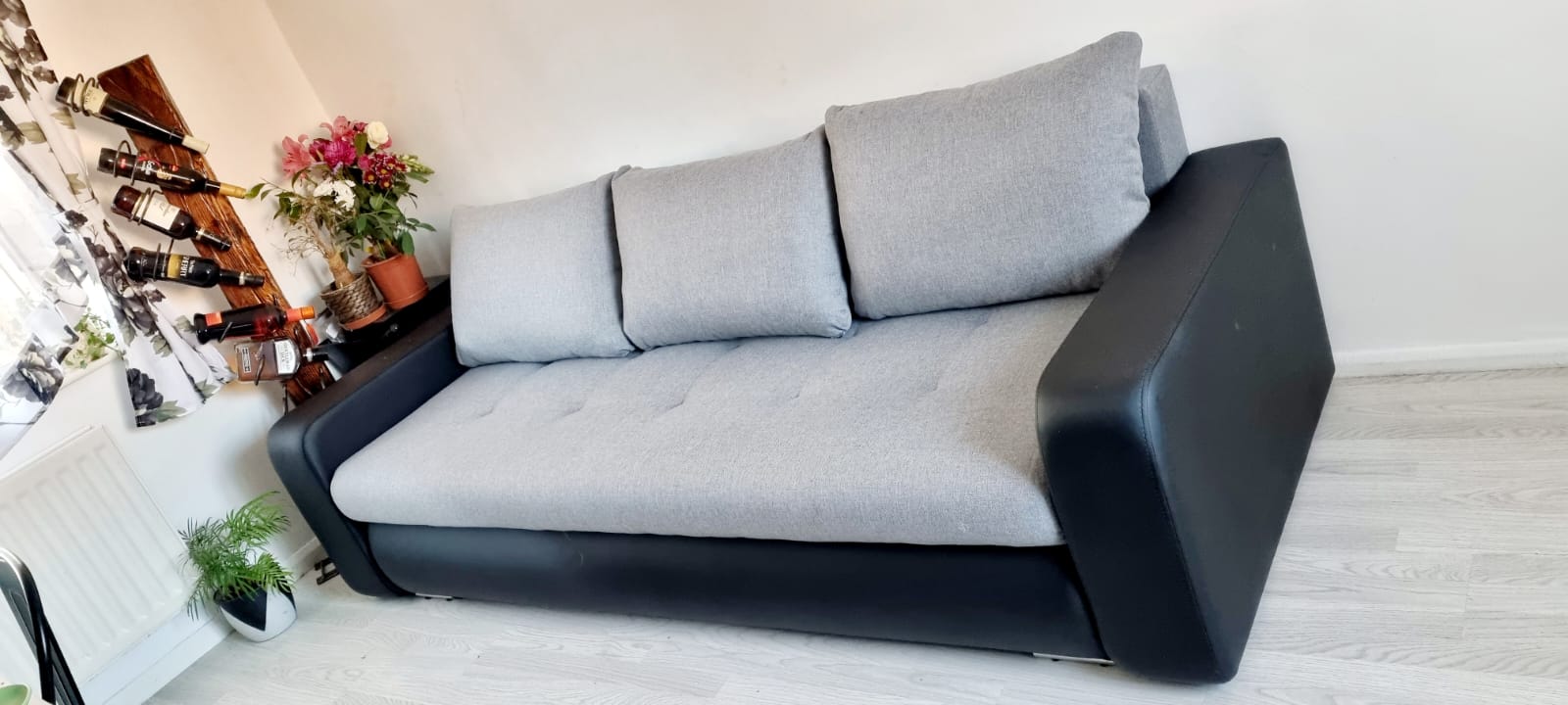 SOFA BED DAVY 228CM / BONELL SPRINGS + FOAM CHOICE OF COLOR