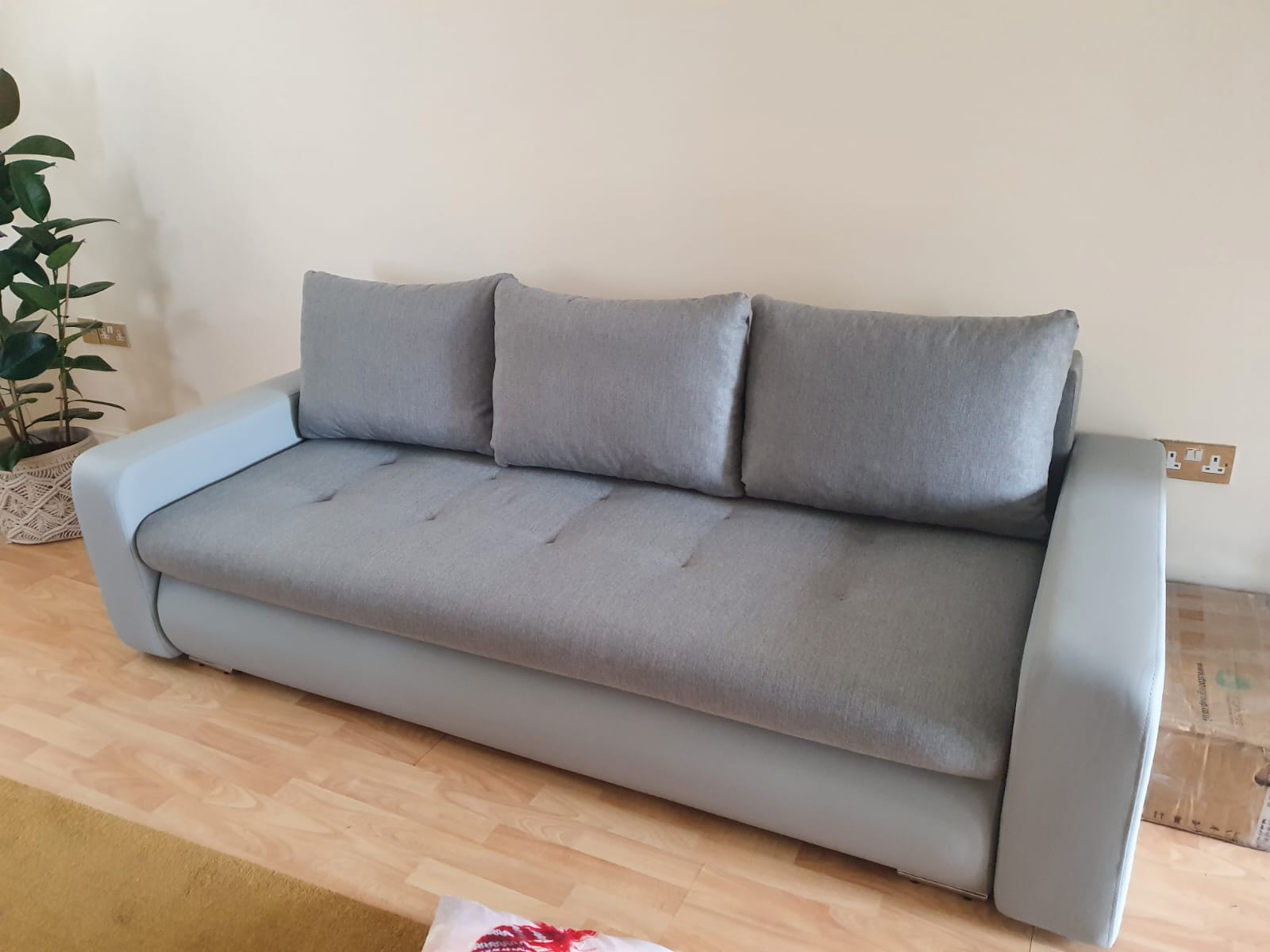 SOFA BED DAVY 228CM / BONELL SPRINGS + FOAM CHOICE OF COLOR