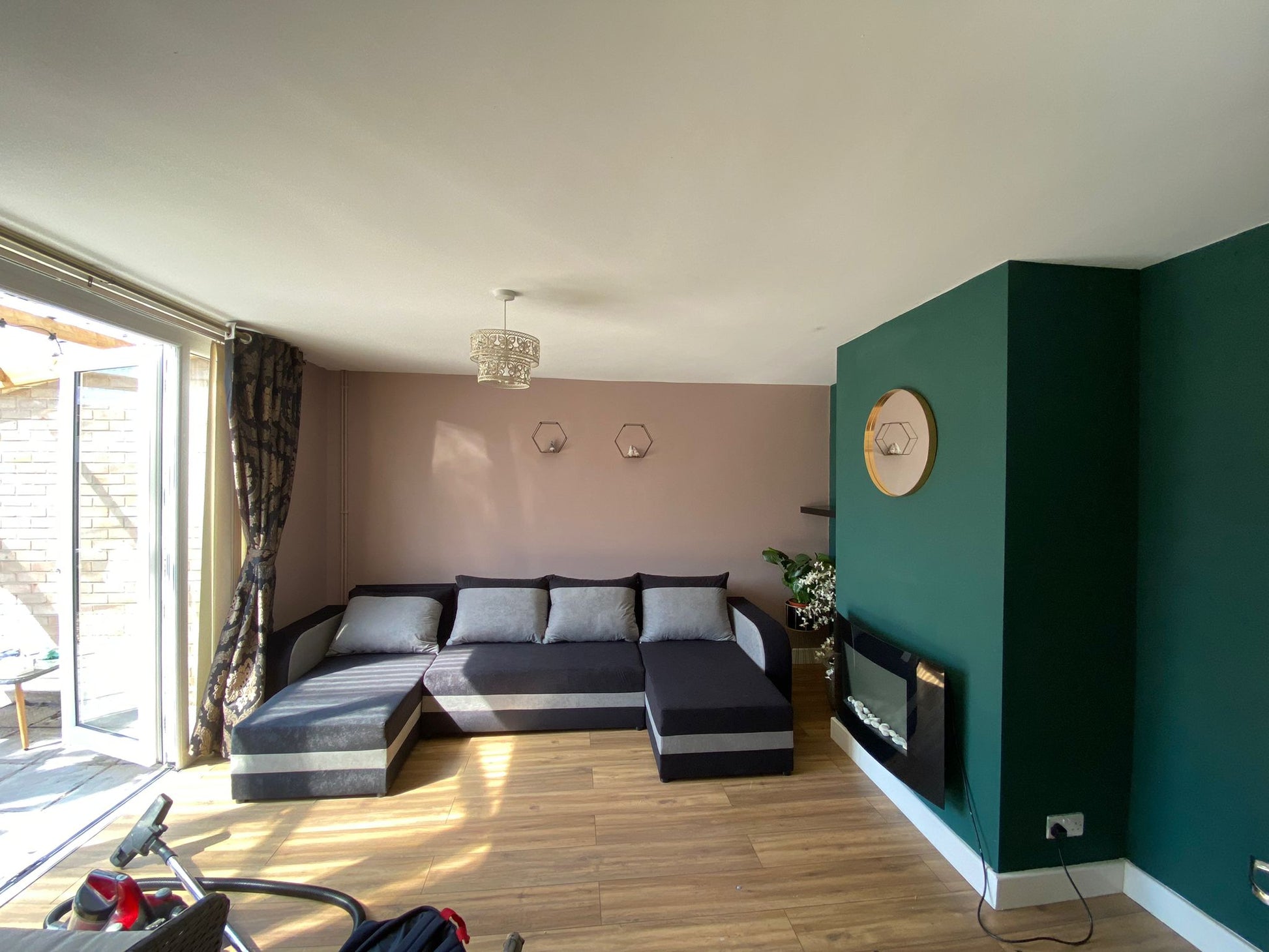 CORNER SOFA BED ALEXA U SHAPE 304CM / FOAM