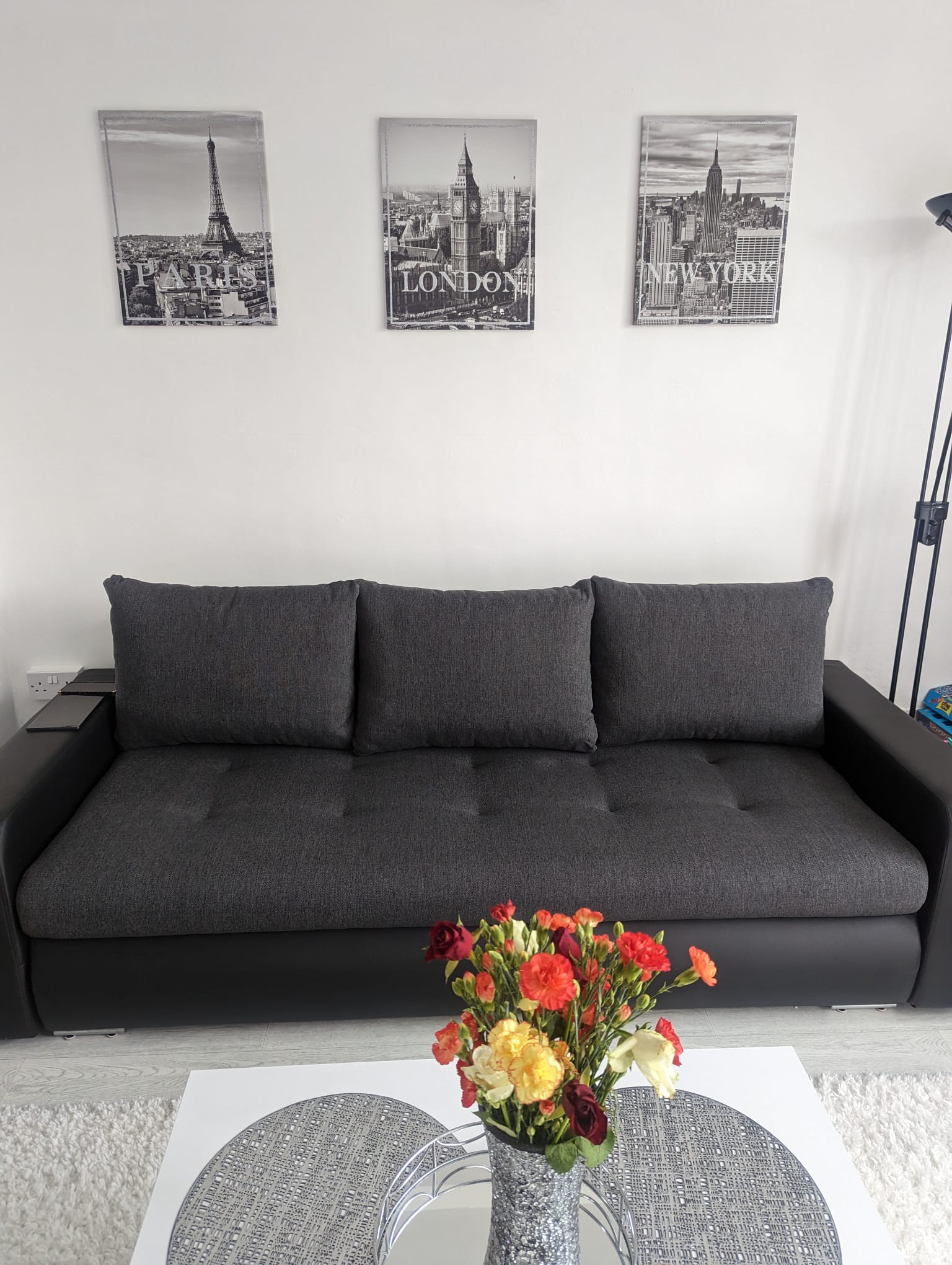 SOFA BED DAVY 228CM / BONELL SPRINGS + FOAM CHOICE OF COLOR