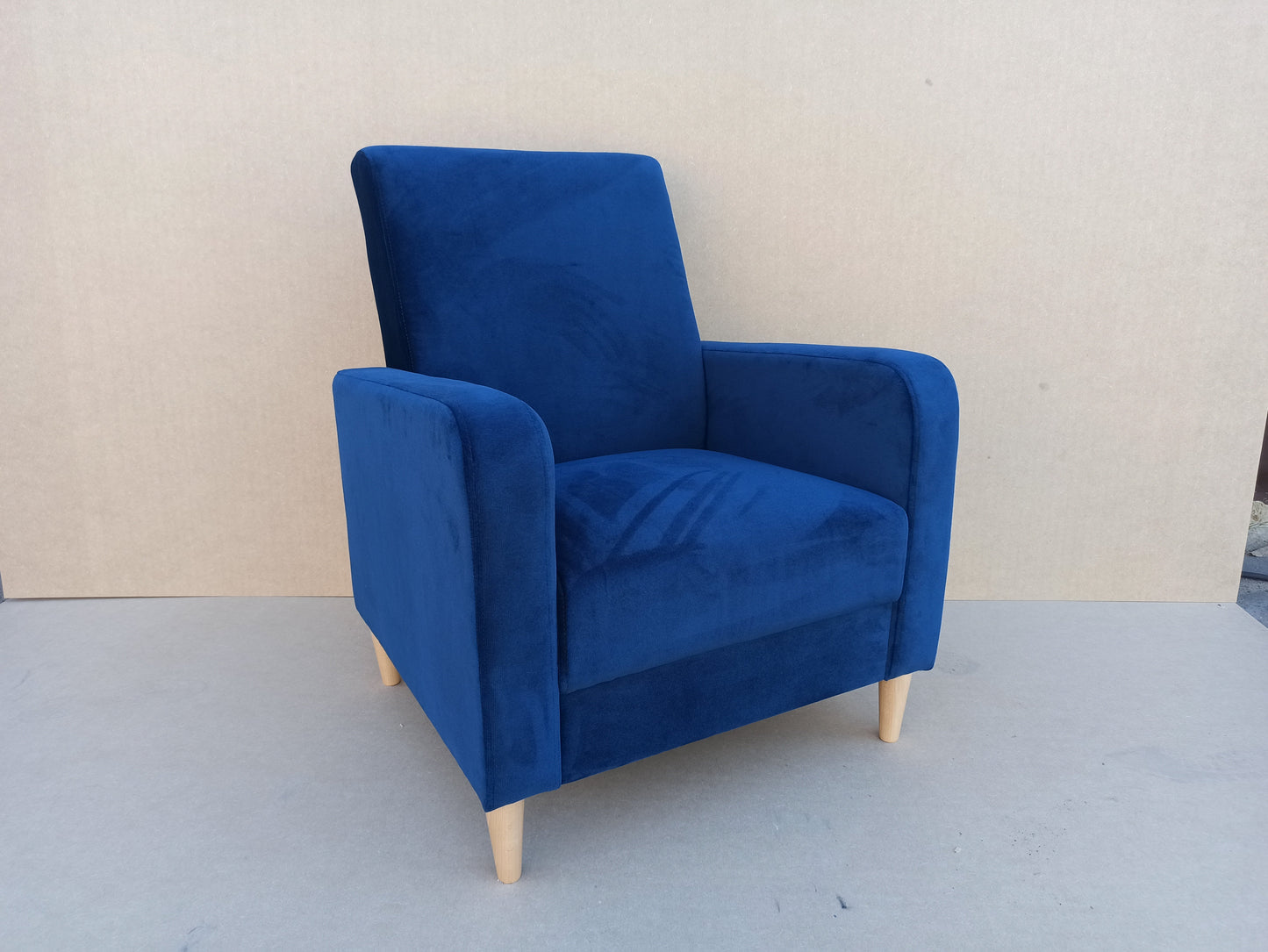 ARMCHAIR CARLO 74x90cm CHOICE OF MANY COLORS