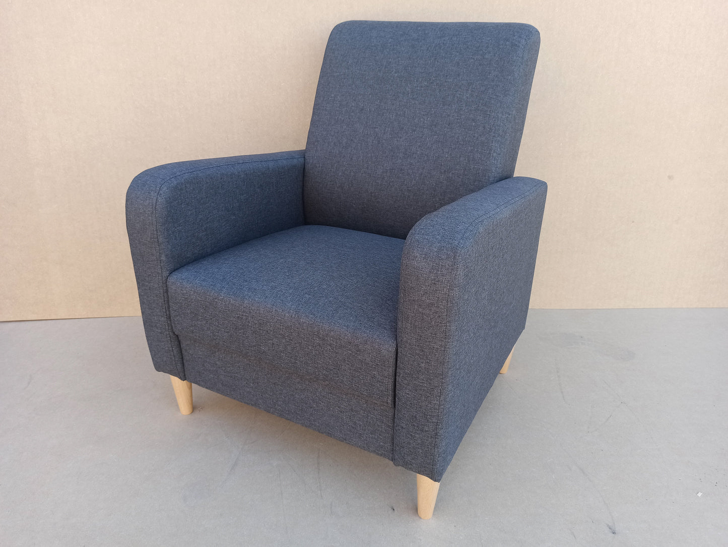 ARMCHAIR CARLO 74x90cm CHOICE OF MANY COLORS