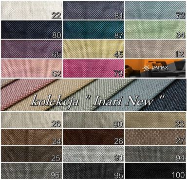 CORNER SOFA BED DORIS 246CM 2X STORAGE SPACE UNIVERSAL RIGHT/LEFT CORNER / BONELL SPRINGS + FOAM