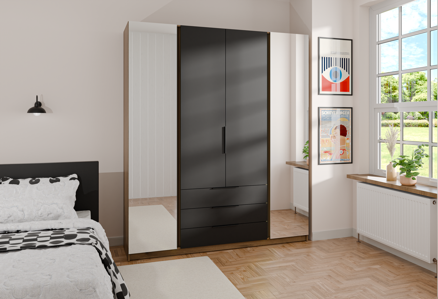 KAJA 2 MIRROR 2F 3S - AVAILABLE IN 4 COLORS