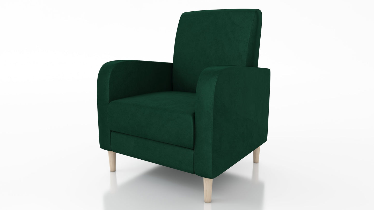 ARMCHAIR CARLO 74x90cm CHOICE OF MANY COLORS