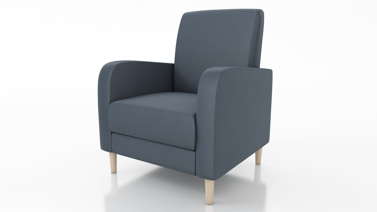 ARMCHAIR CARLO 74x90cm CHOICE OF MANY COLORS