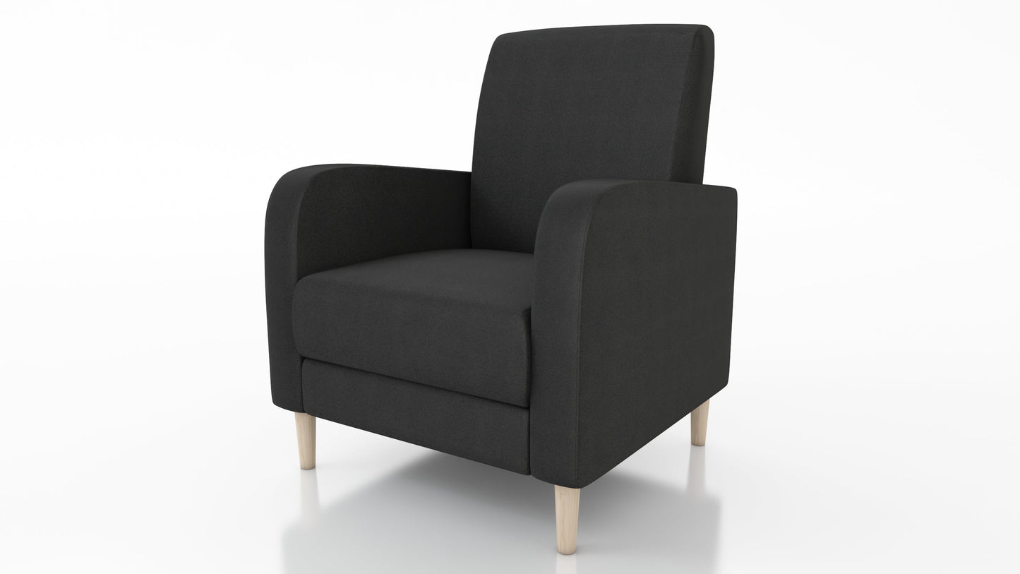 ARMCHAIR CARLO 74x90cm CHOICE OF MANY COLORS