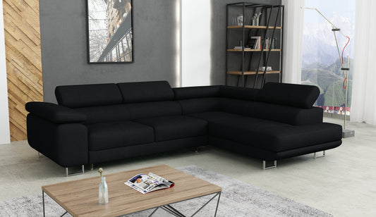 CORNER SOFA BED CALIPSO 275CM KRONOS07 / SPRINGS + FOAM