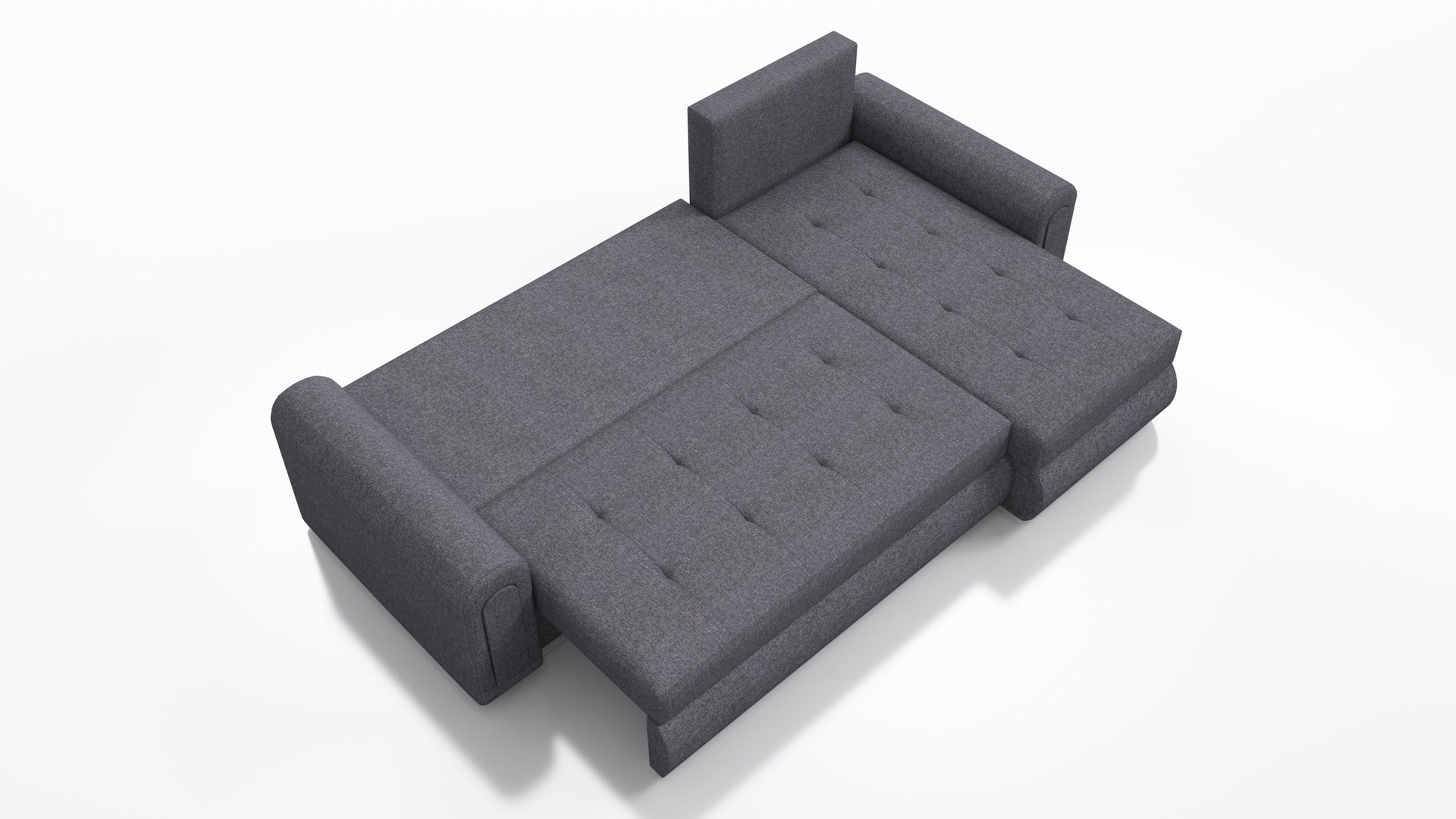 UNIVERSAL CORNER SOFA BED ECO 240CM BERLIN 02 / MADRYT 9100 2X STORAGE