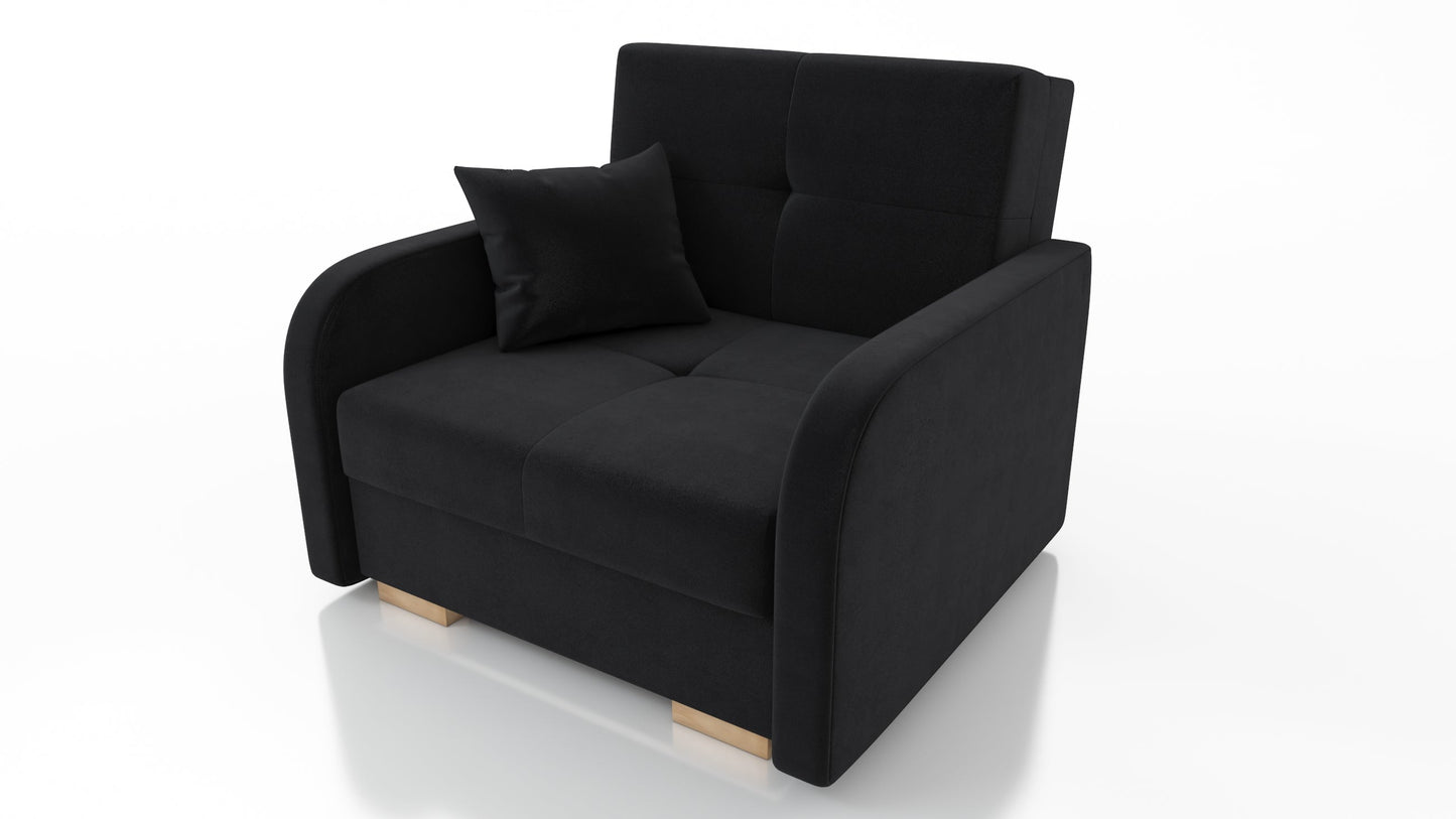 SINGLE SOFA BED OLA I 103cm CHOICE OF COLOR / FOAM