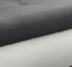 CORNER SOFA BED DAVY CHOICE OF COLOR 238CM / SPRINGS + FOAM