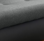 CORNER SOFA BED DAVY CHOICE OF COLOR 238CM / SPRINGS + FOAM
