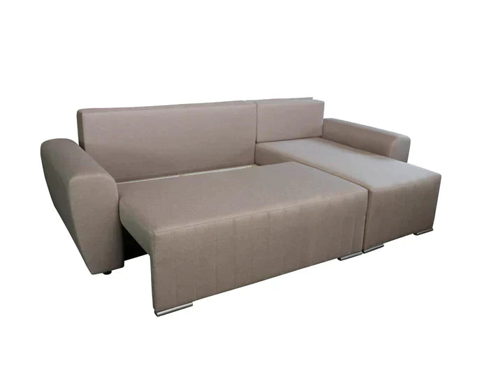 CORNER SOFA BED MALIBU 248CM MALMO 85 / UNIVERSAL RIGHT/LEFT CORNER / FOAM