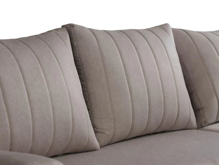 CORNER SOFA BED MALIBU 248CM MALMO 90 / UNIVERSAL RIGHT/LEFT CORNER / FOAM