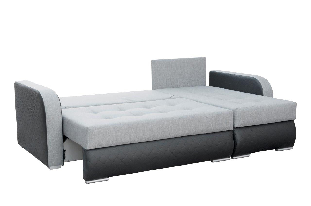 CORNER SOFA BED NESTY INARI 91/W39 228CM 2X STORAGE SPACE UNIVERSAL CORNER / BONELL SPRINGS + FOAM