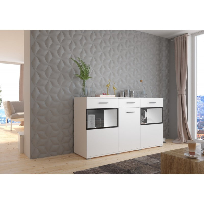 SIDEBOARD MAXI WHITE 154CM