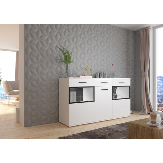 SIDEBOARD MAXI WHITE 154CM