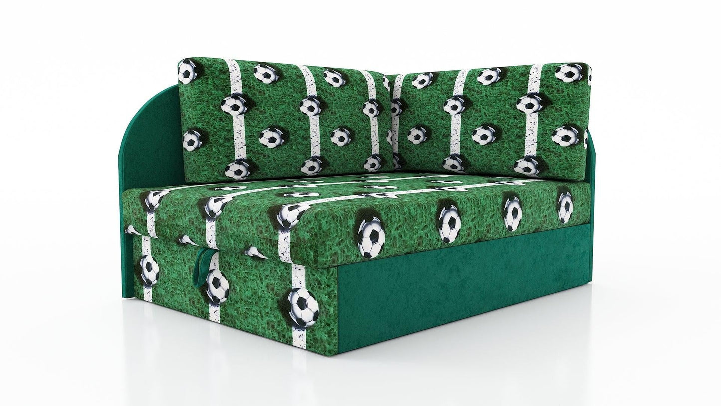 UNIVERSAL CORNER SOFA BED KUBUS CUBE Children room CHOICE OF COLORS