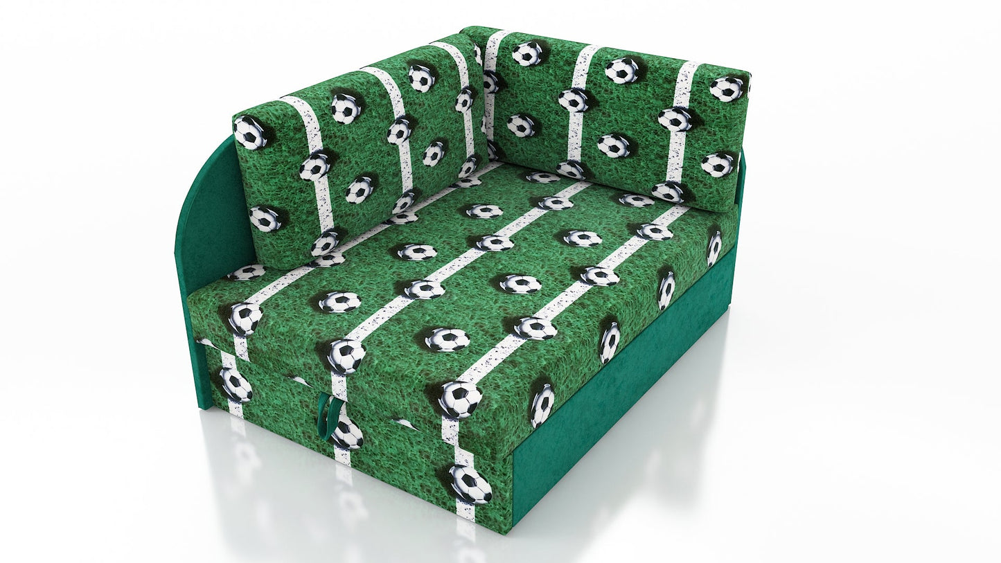 UNIVERSAL CORNER SOFA BED KUBUS CUBE Children room CHOICE OF COLORS