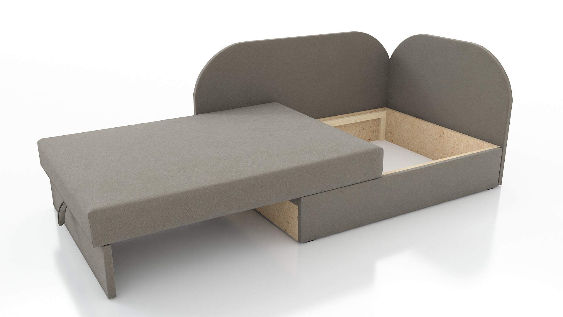 UNIVERSAL CORNER SOFA BED KUBUS CUBE Children room CHOICE OF COLORS