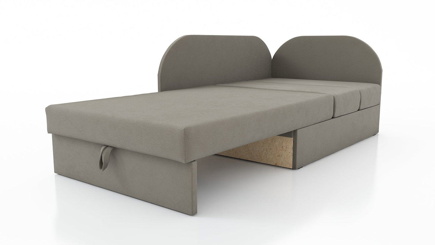 UNIVERSAL CORNER SOFA BED KUBUS CUBE GREY/BLUE Children room