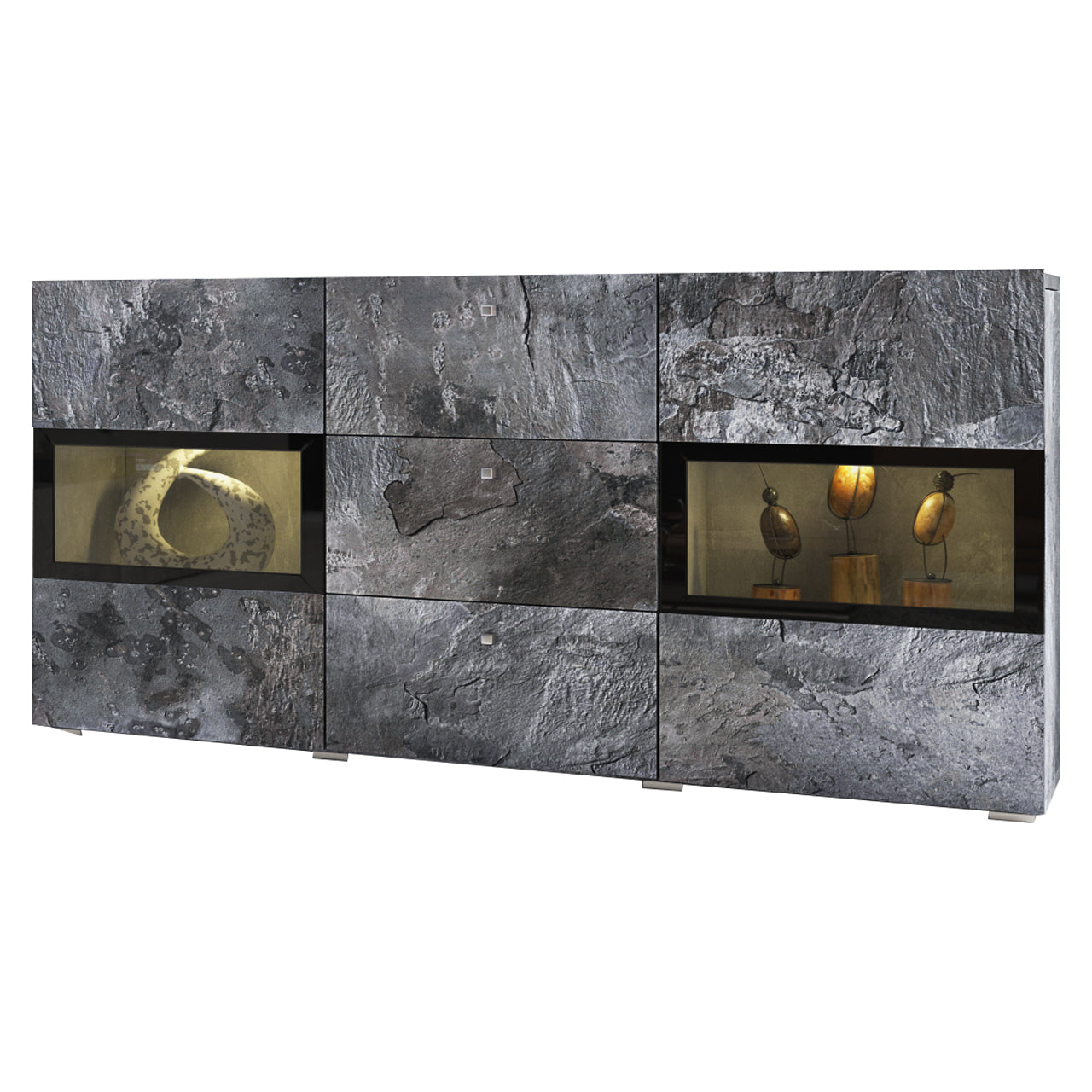 SIDEBOARD BAROS 132CM SHIEFER