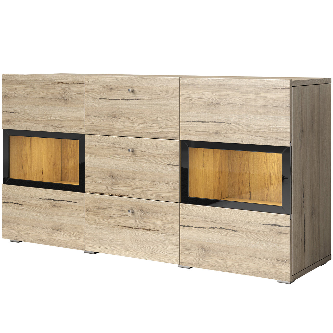 SIDEBOARD BAROS 132CM SAN REMO LIGHT