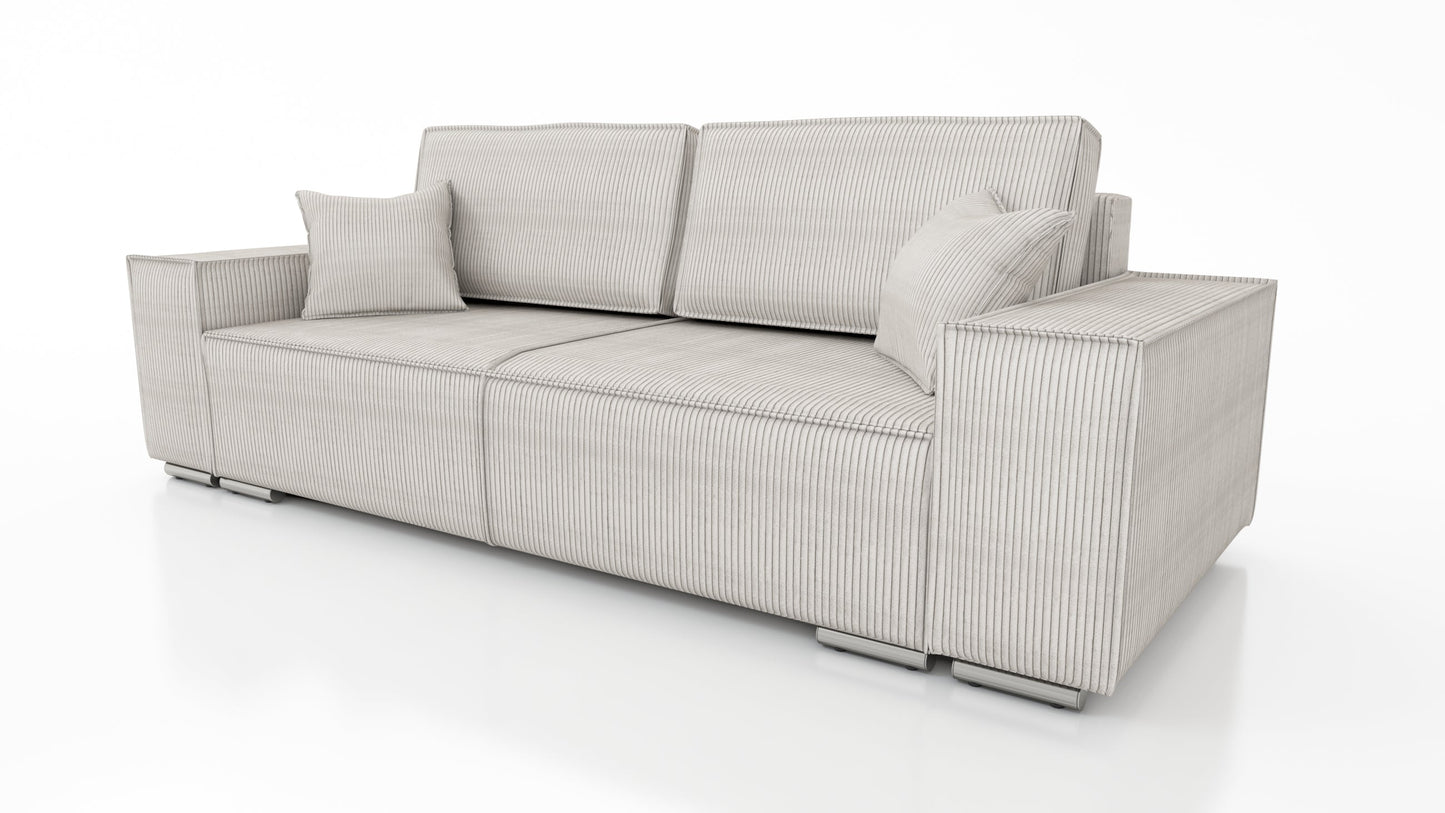 SOFA BED FIORD POSO 100 250cm / SPRINGS + FOAM