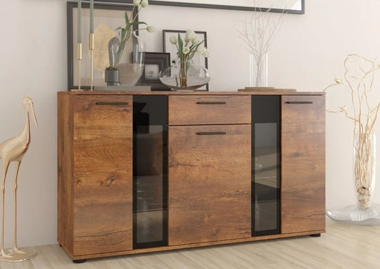 SIDEBOARD SALSA DAB LEFKAS LED LIGHTS OPTIONAL 140CM