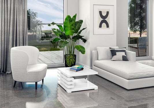 COFFEE TABLE KYOTO WHITE GLOSS