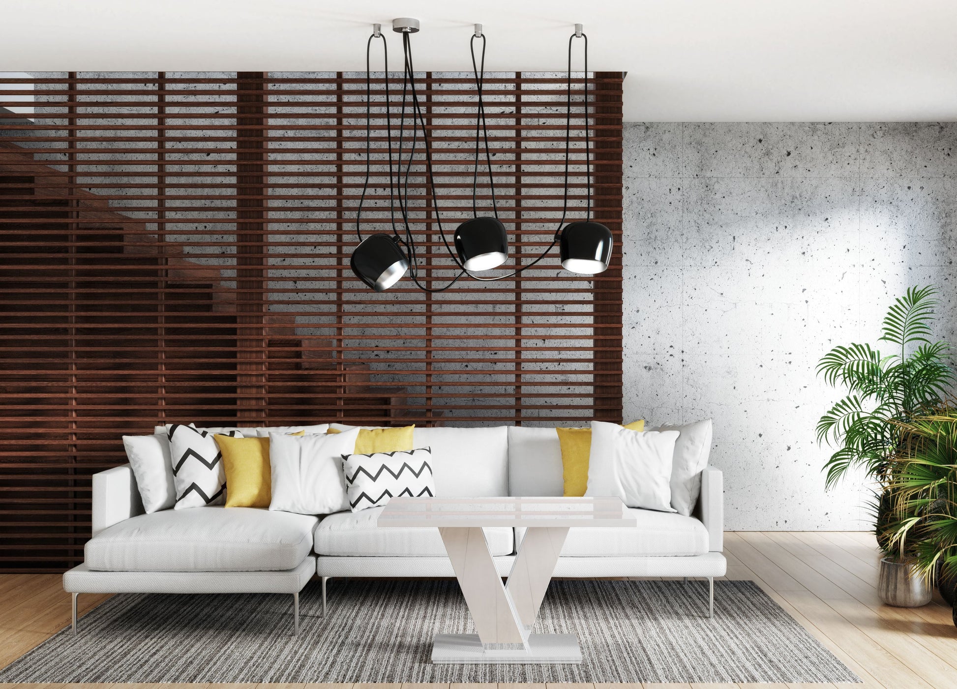 COFFEE TABLE MASIV MINI WHITE GLOSS
