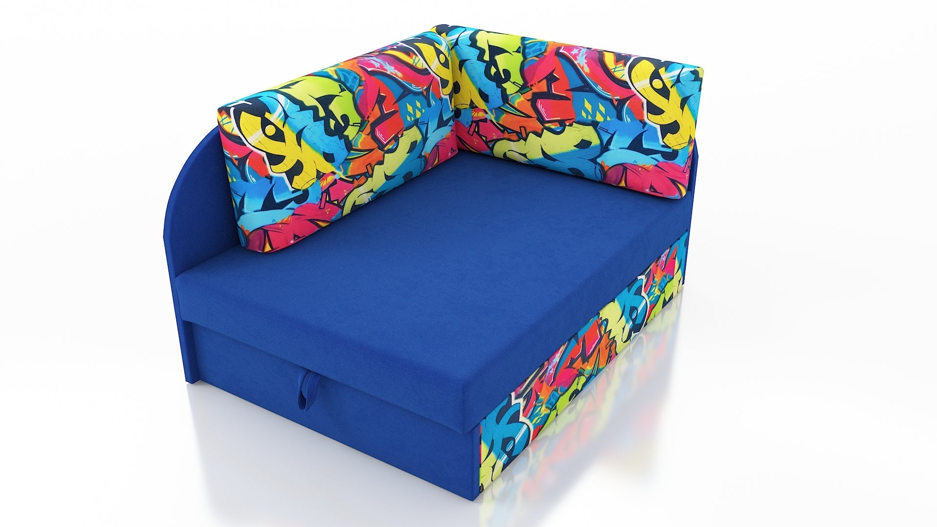 UNIVERSAL CORNER SOFA BED KUBUS CUBE Children room CHOICE OF COLORS