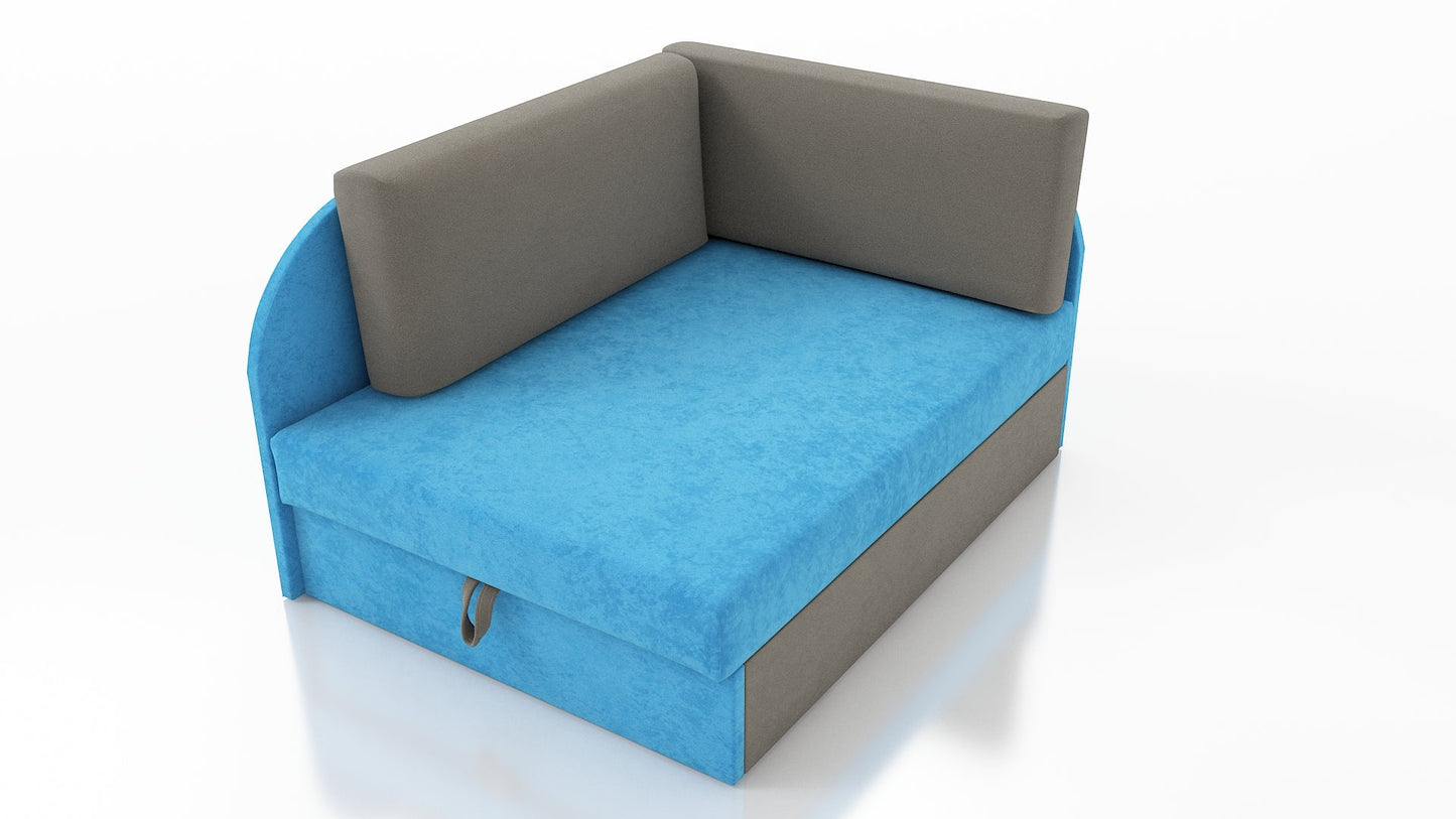 UNIVERSAL CORNER SOFA BED KUBUS CUBE Children room CHOICE OF COLORS