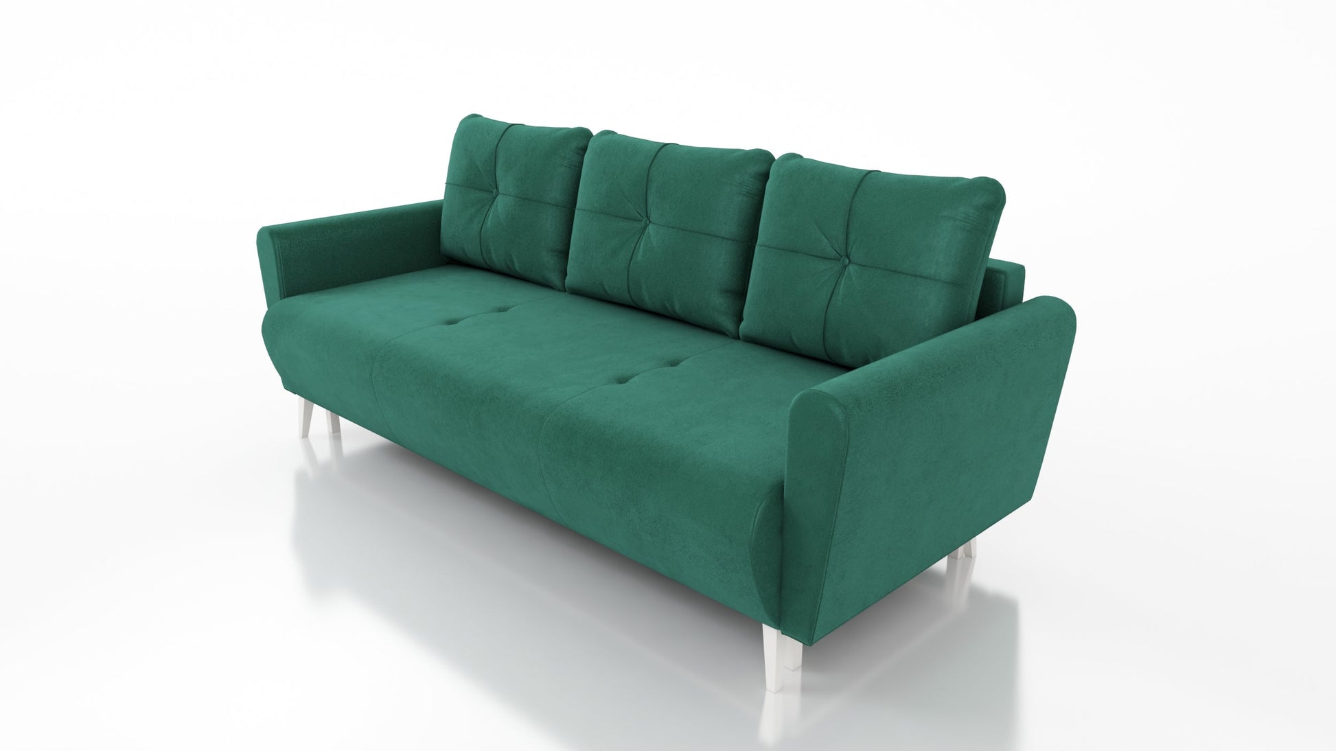 SOFA BED MONE CHOICE OF COLOR 221CM SEASY CLEAN FABRIC / BONELL SPRINGS + FOAM