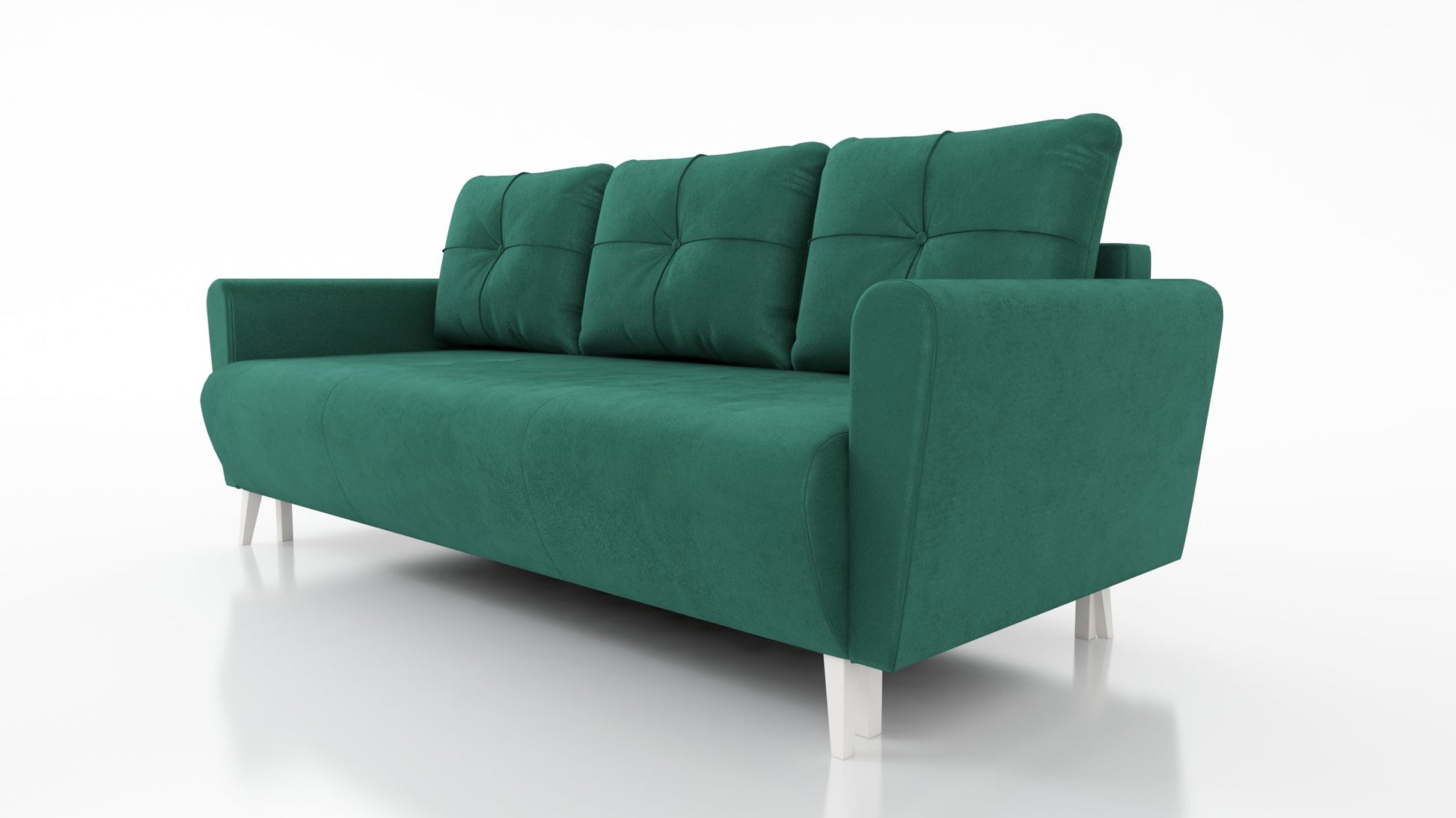 SOFA BED MONE CHOICE OF COLOR 221CM SEASY CLEAN FABRIC / BONELL SPRINGS + FOAM