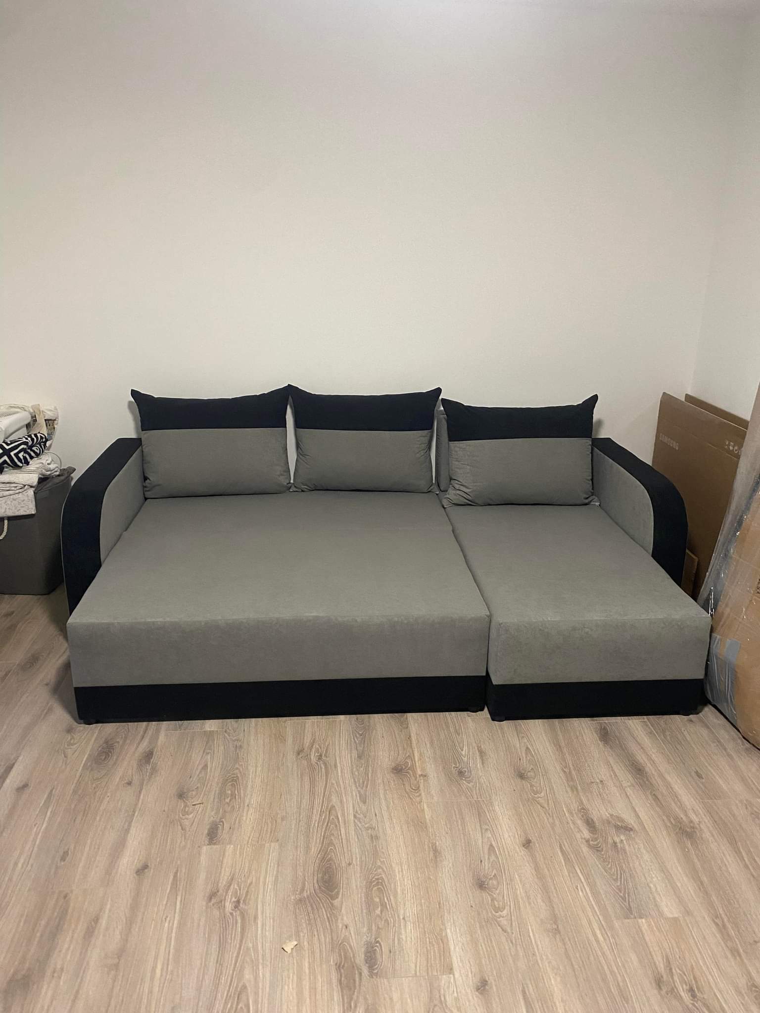 CORNER SOFA BED ALEXIS 228cm universal RIGHT/LEFT CORNER / FOAM
